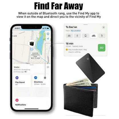 Ultra-thin Card Tag Locator